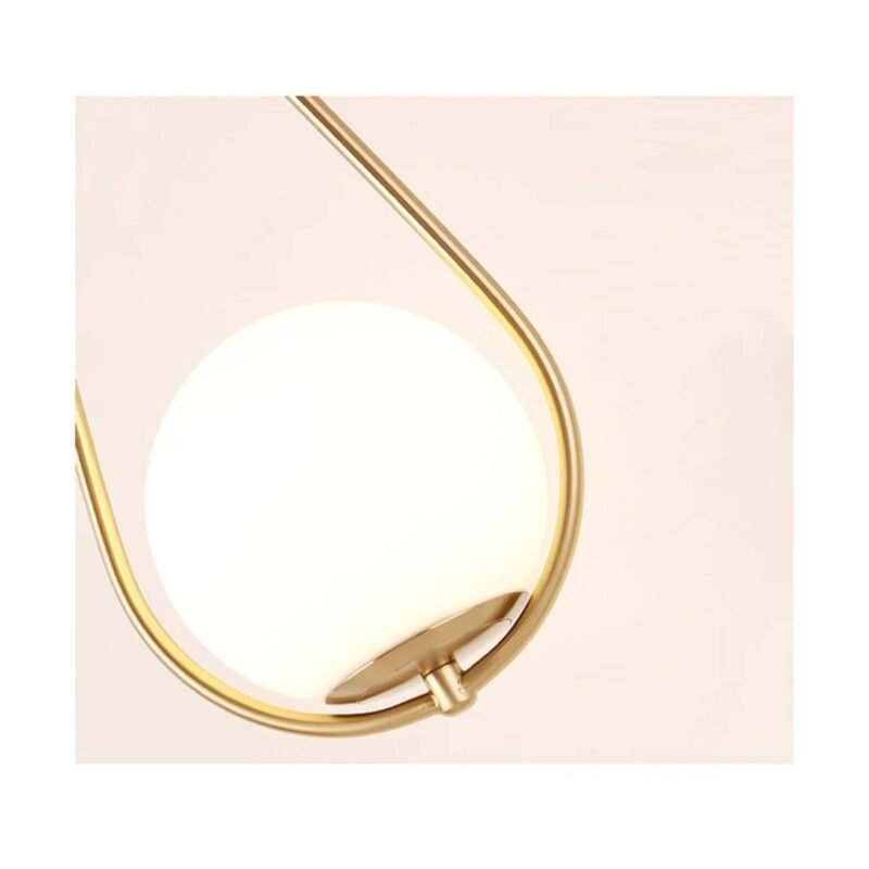 Lustre à boules de verre suspendues – Image 12